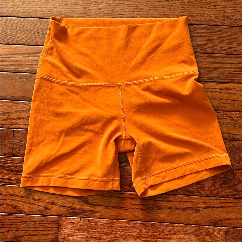 TNA Vibrant Orange Athletic Shorts